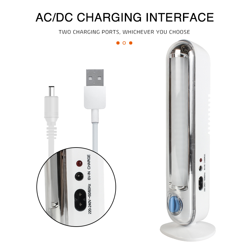 Аварійний акумуляторний світильник YL-8682T-S для дому - мініатюра 3