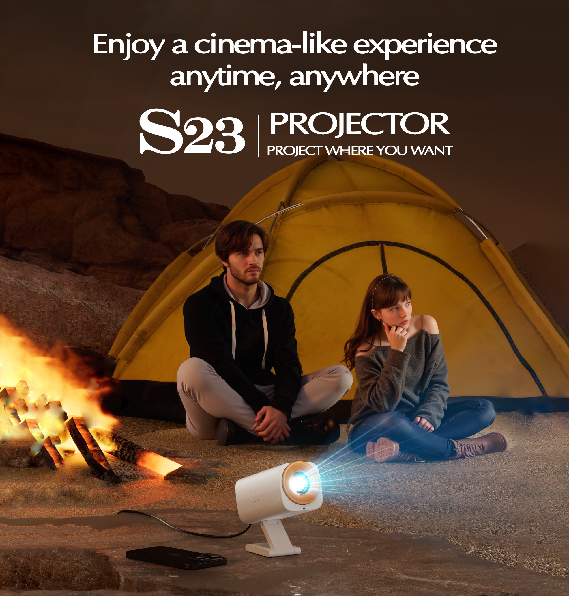 Проектор V16+ Android 13.0 8000 роздільна здатність 1080P - мініатюра 7