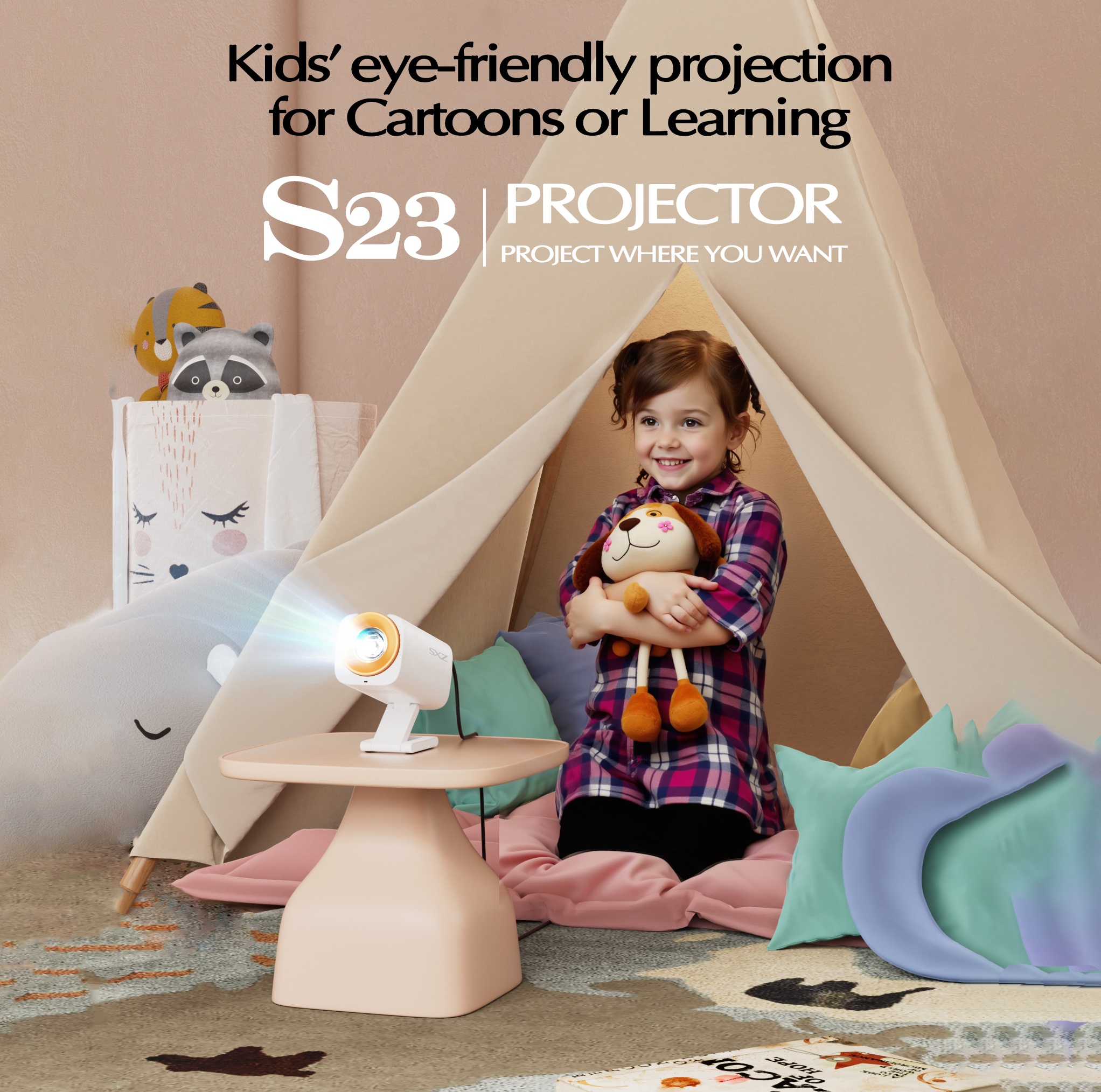 Проектор V16+ Android 13.0 8000 роздільна здатність 1080P - мініатюра 8