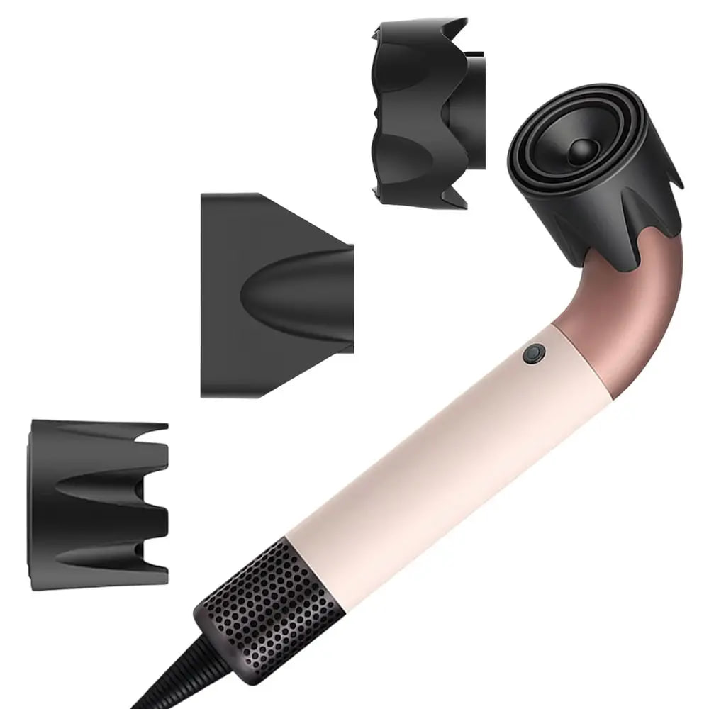 Компактний фен для волосся HD-20 з 6 насадками для сушіння та укладання - мініатюра 6