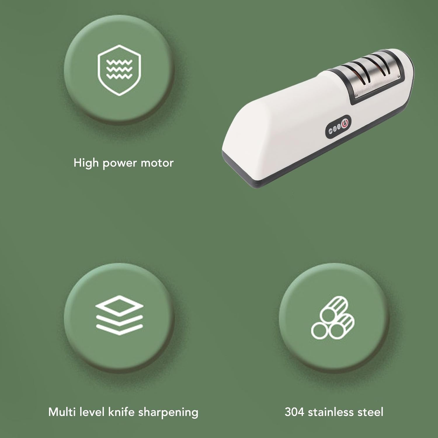 Електрична точилка для ножів і ножиць з акумулятором - мініатюра 4