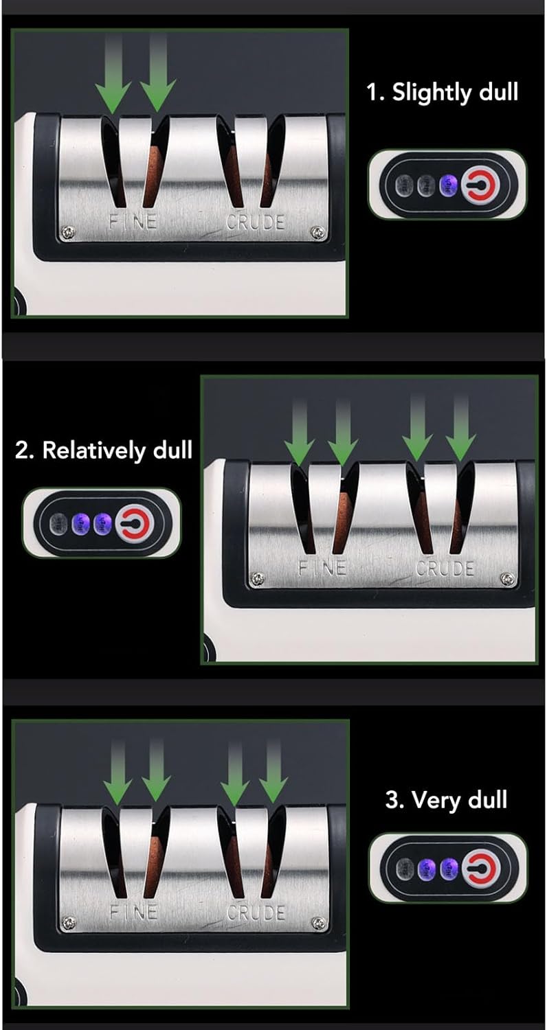 Електрична точилка для ножів і ножиць з акумулятором - мініатюра 11