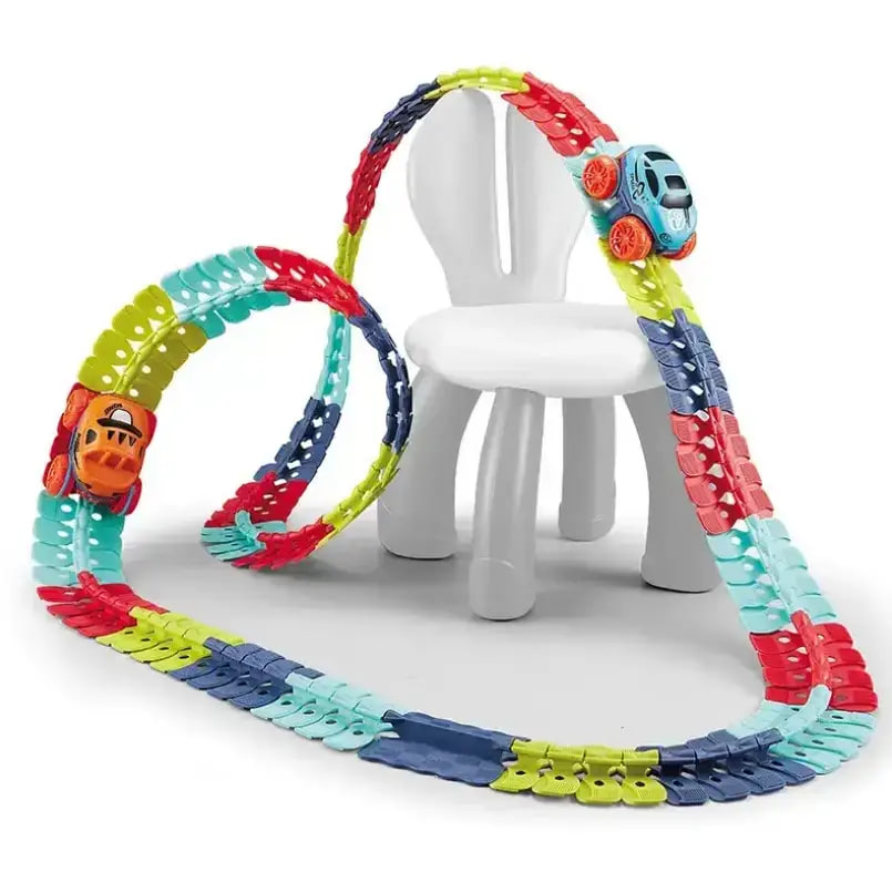 Автомобільна гоночна траса з машинкою Cheangeble Track 138 деталей - мініатюра 7