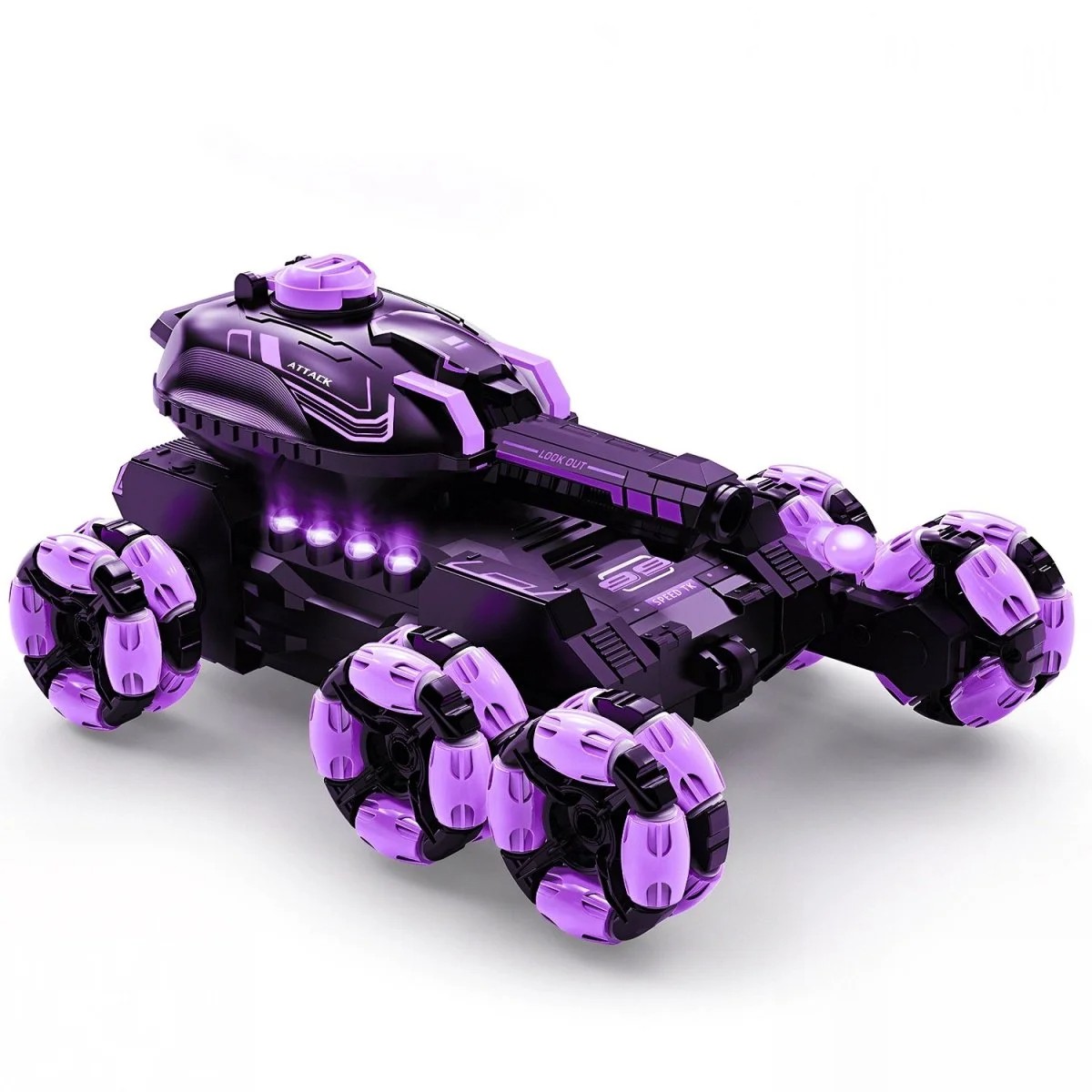 6-колісна радіокерована колісниця з водяними бомбами для дітей - мініатюра 5