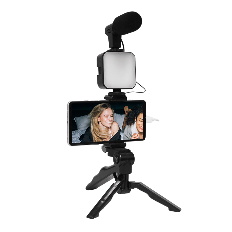Комплект для влогінгу VIDEO-MAKING KIT AY49 для смартфона з перехідником Type-C - мініатюра 5