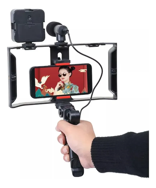 Комплект для влогінгу Video Making Kit AY49X для смартфона - мініатюра 3