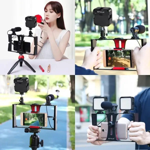 Комплект для влогінгу Video Making Kit AY49X для смартфона - мініатюра 5