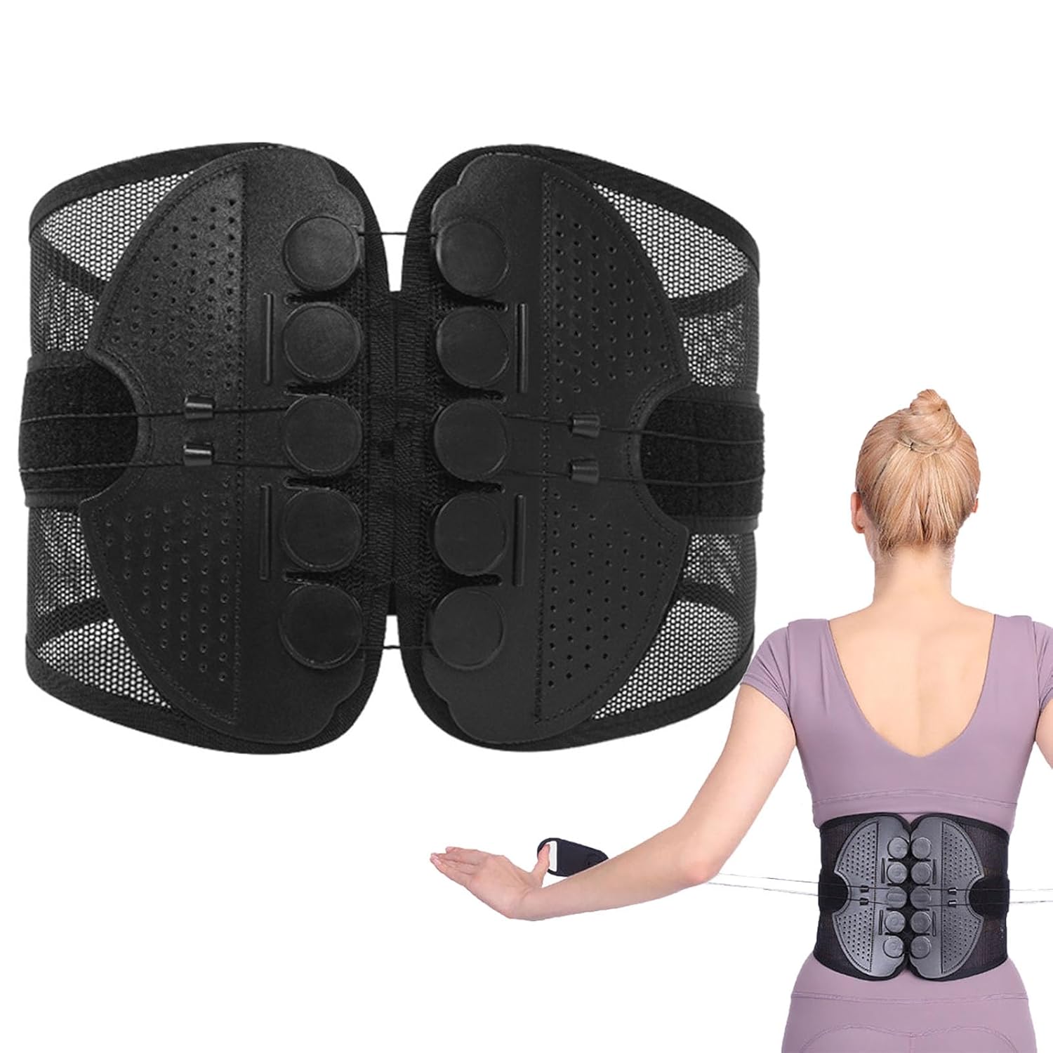 Корсет для попереку з системою точної фіксації - мініатюра 4