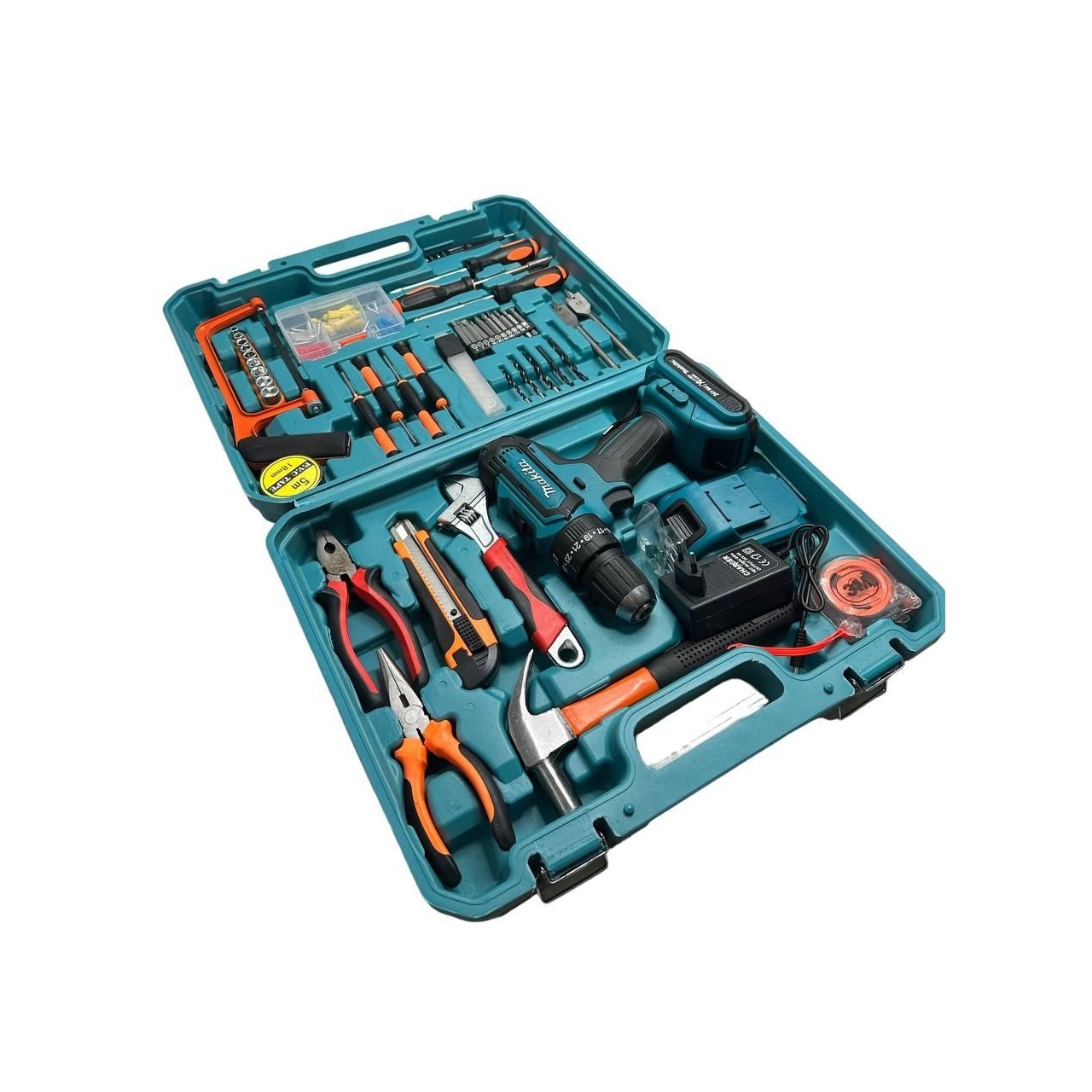 Акумуляторний дриль-шуруповерт DF550DWE 24V 5A/h Li-Ion з набором інструментів 40 предметів - мініатюра 2