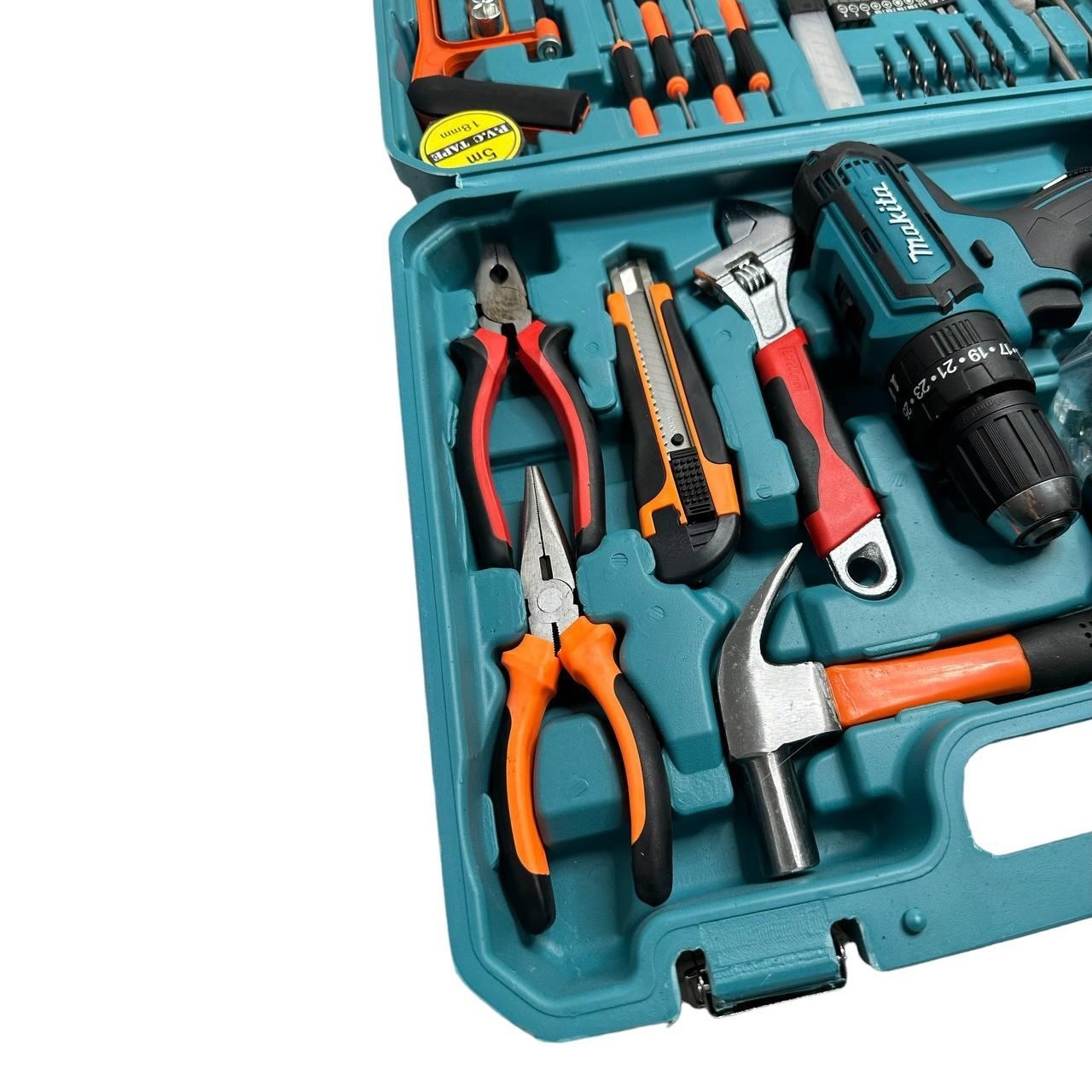 Акумуляторний дриль-шуруповерт DF550DWE 24V 5A/h Li-Ion з набором інструментів 40 предметів - мініатюра 4