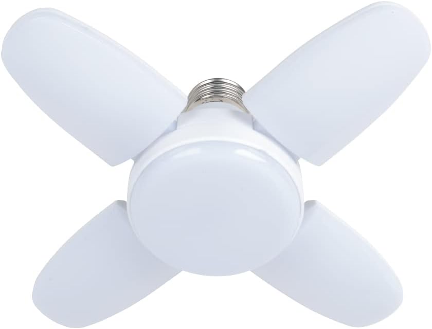 Лампочка складна світлодіодна 4 лопаті E27 KK-202 - мініатюра 3