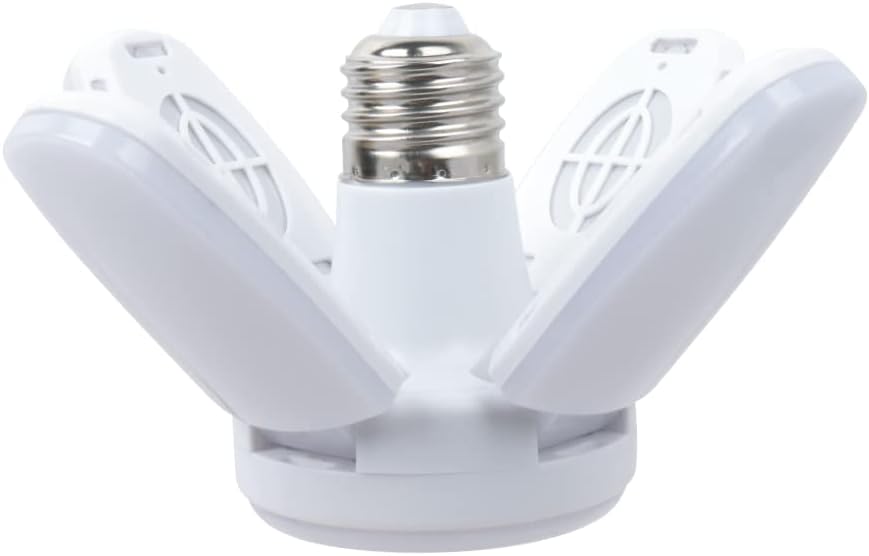 Лампочка складна світлодіодна 4 лопаті E27 KK-202 - мініатюра 4
