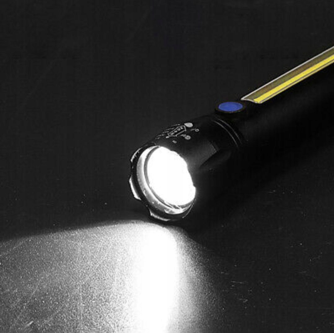 Тактичний ліхтарик X-Balog BL-C27 на акумуляторі з кабелем для заряджання - мініатюра 8