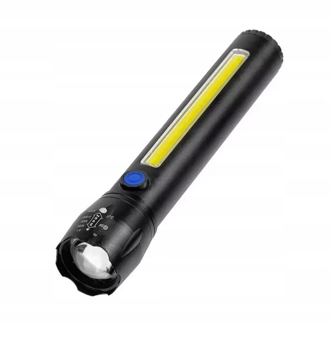 Тактичний ліхтарик X-Balog BL-C27 на акумуляторі з кабелем для заряджання - мініатюра 9