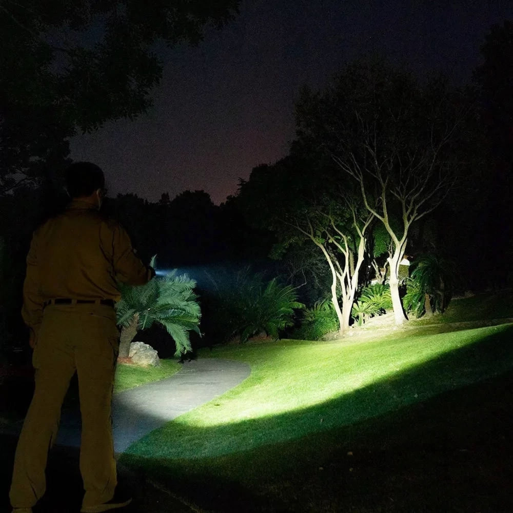 Акумуляторний світлодіодний ліхтар XL-8806 з регульованим зумом - мініатюра 5