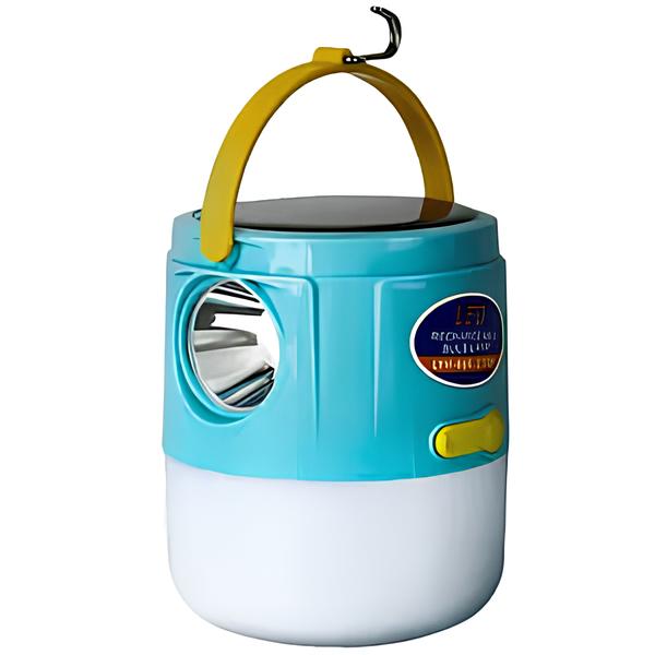 Підвісний акумуляторний ліхтар із сонячною батареєю та USB LD-666 - мініатюра 2