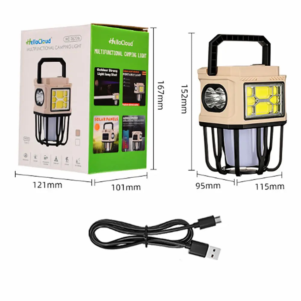 Кемпінговий акумуляторний підвісний ліхтар BL-7677B - мініатюра 2