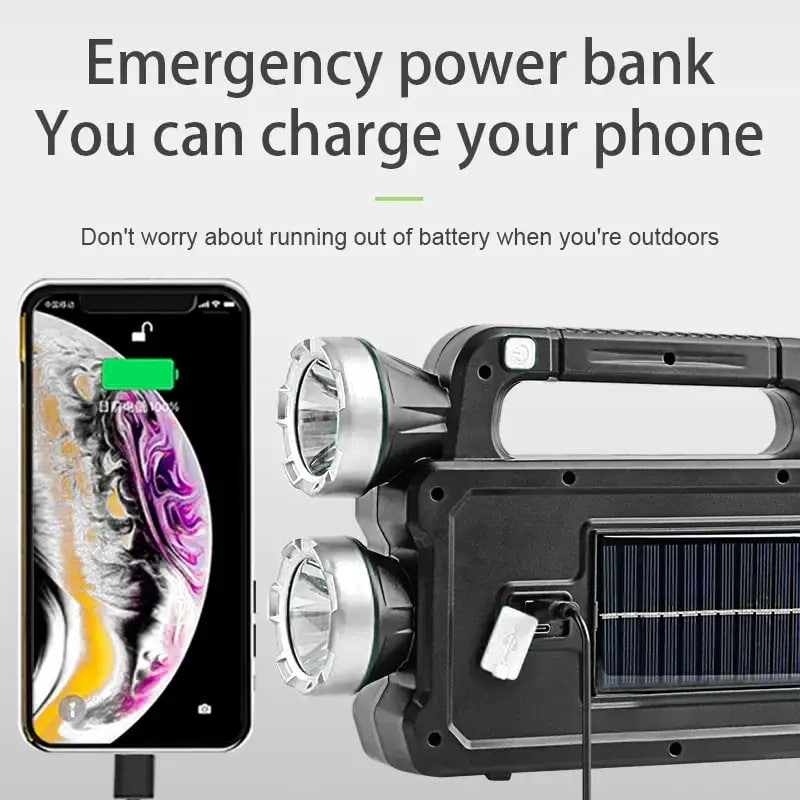 Ручний ліхтар Hurry-bolt Multifunctional Portable Lamp HNB-7718-3W - мініатюра 4