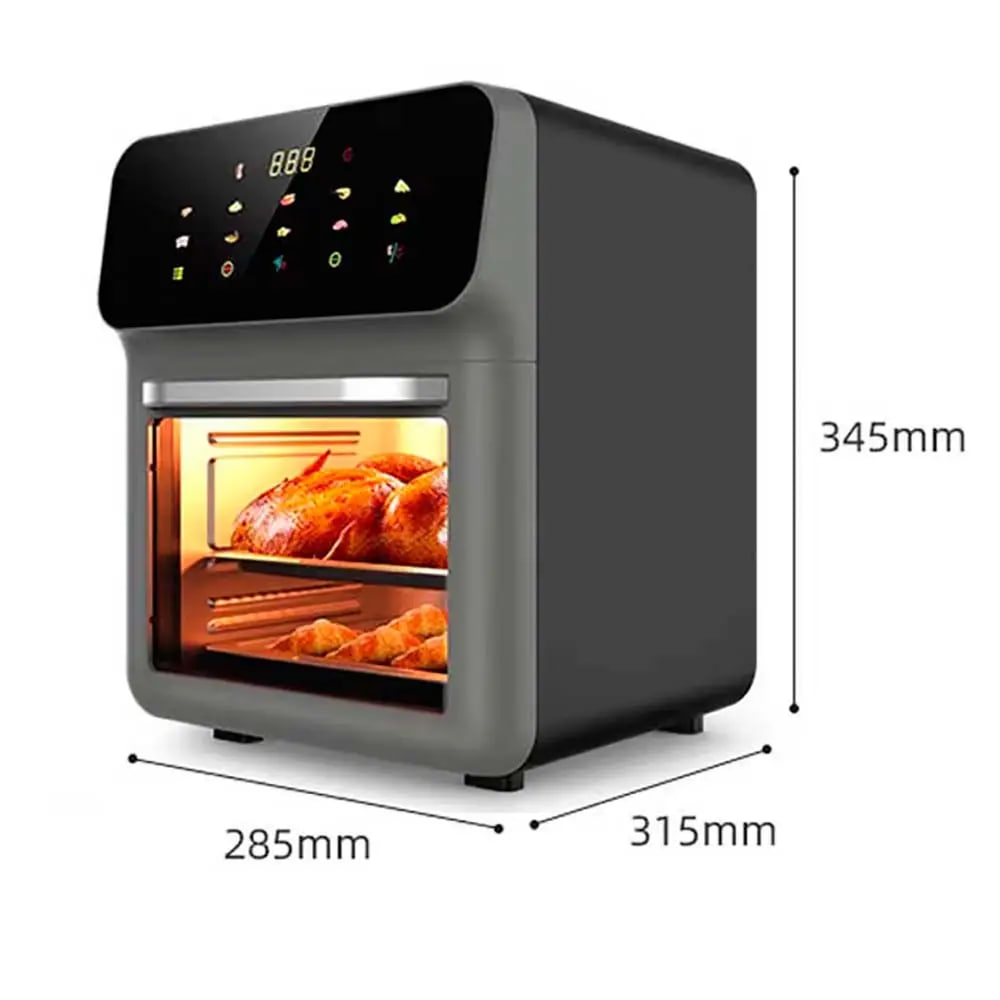 Аерогриль Silver Crest 15 л 3000 Вт для здорового приготування без олії - мініатюра 6