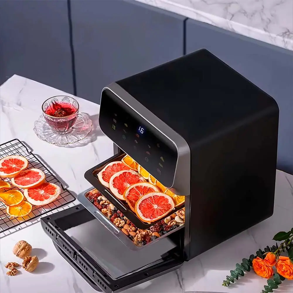 Аерогриль Silver Crest 15 л 3000 Вт для здорового приготування без олії - мініатюра 7