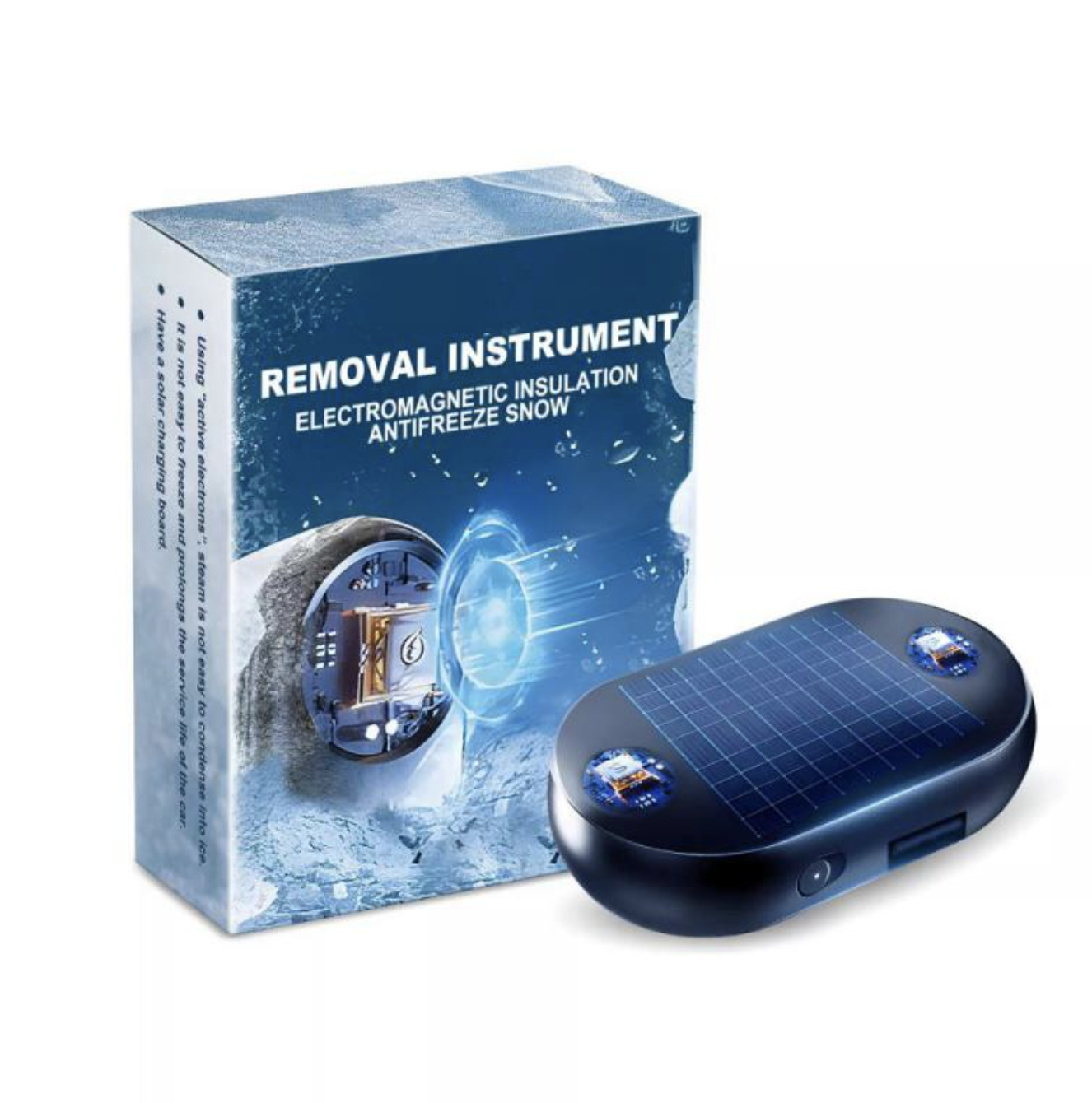 Антифриз пристрій для видалення снігу з автомобіля De Icer ∙ Електромагнітний De Icer молекулярний розморожувач - мініатюра 9