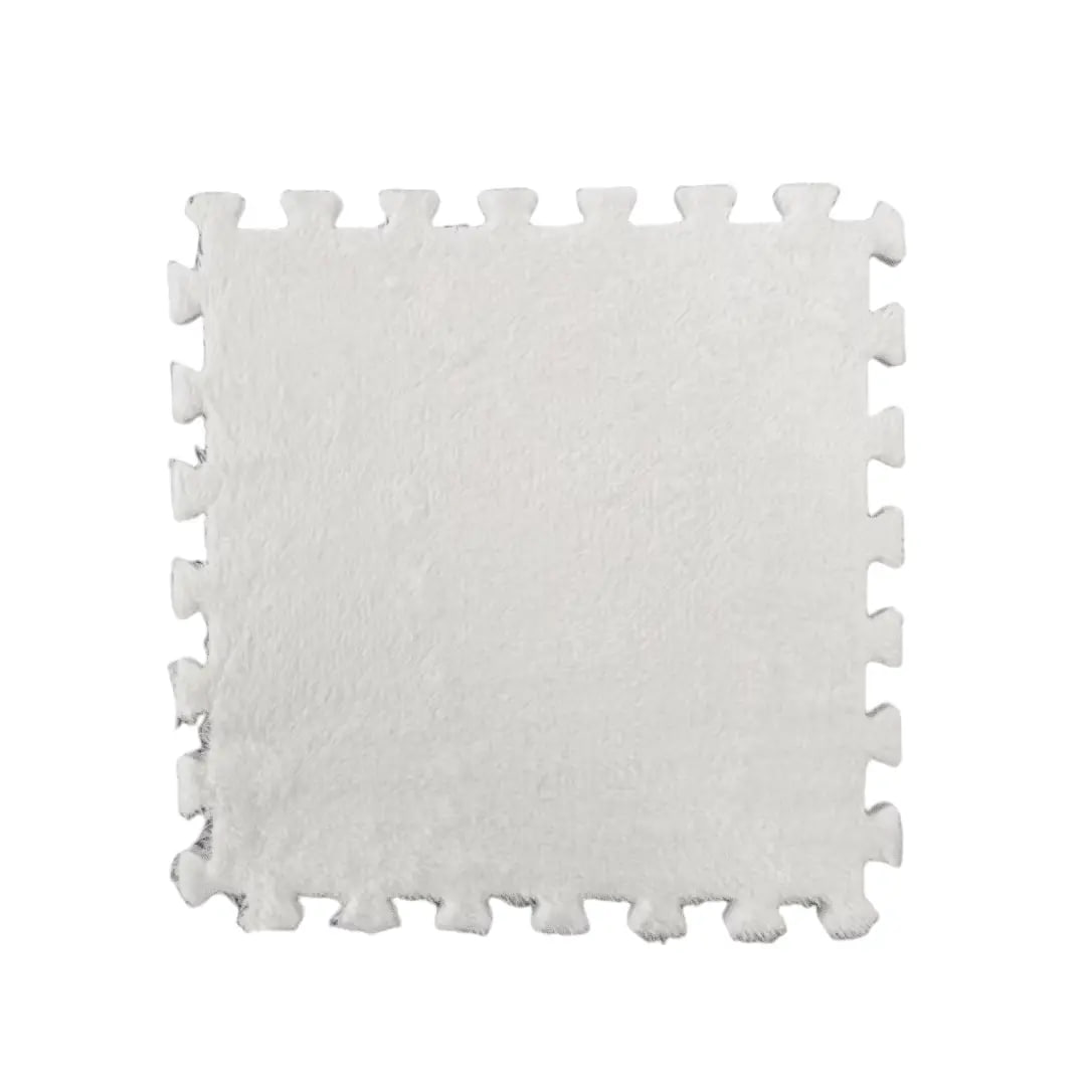 Килимок-пазл плюшевий 30×30 см для дому ∙ М’який ігровий килимок для дітей та дорослих - мініатюра 4