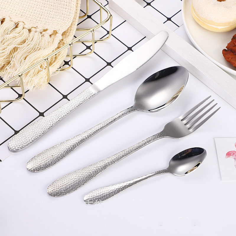 Набір столових приборів на 6 персон набір ложок виделок і ножів 24 предмети в коробці ∙ Столові прибори з нержавіючої сталі Portugal Collection - мініатюра 4