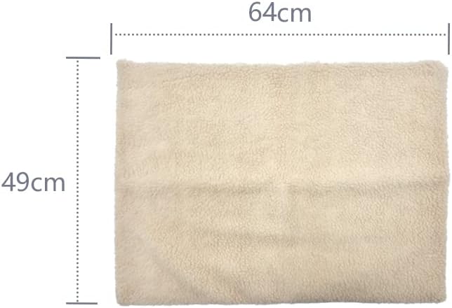 Самонагріваючий килимок для домашніх тварин ∙ Килимок самонагрівний теплоїзол 60×45 см без електрики знімний чохол - мініатюра 4