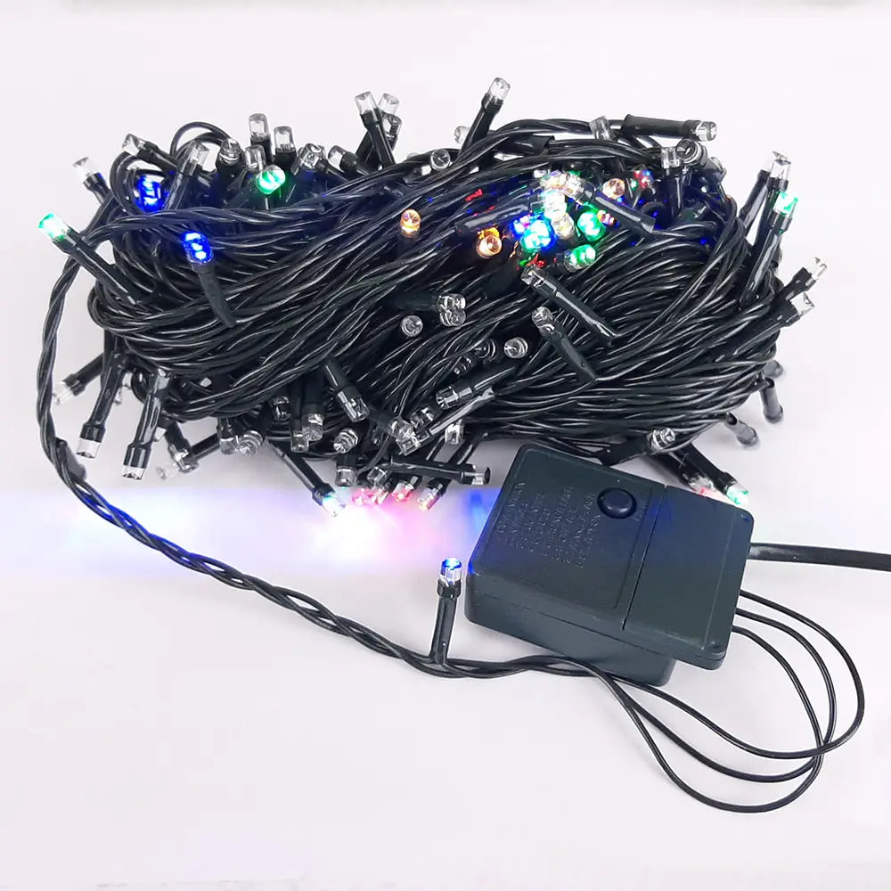 Світлодіодна гірлянда 10 м 100 LED 8 режимів ∙ Провід гірлянда 18*350 мікс - мініатюра 7