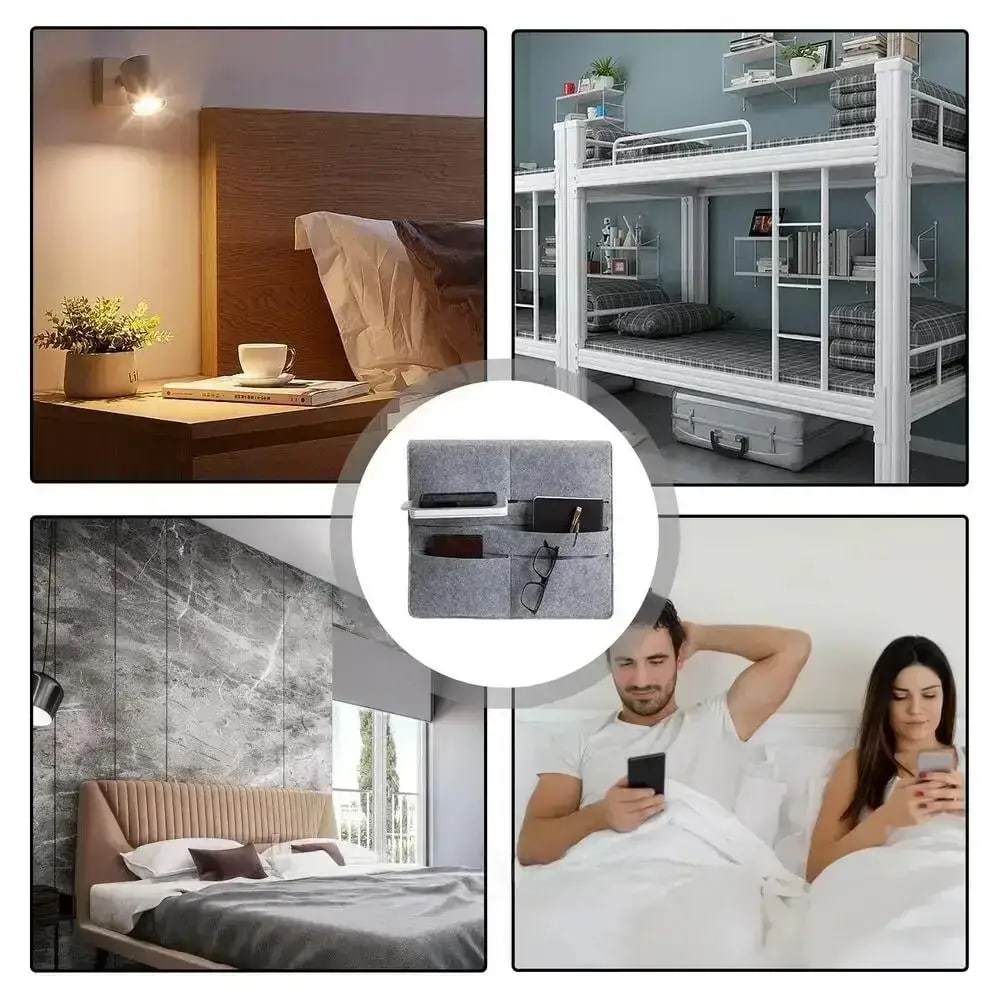 Багатофункціональний фетровий органайзер для зберігання речей 2712 ∙ Фетровий органайзер для зберігання - мініатюра 5