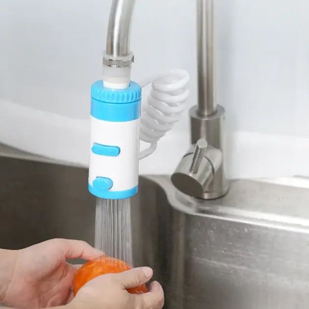 Багатофункціональна насадка для змішувача з дозатором миючого засобу YH-01 ∙ Насадка-удовжувач багатофункціональна для змішувача YH-01 - мініатюра 7