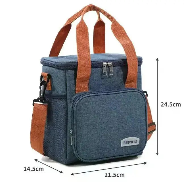 Термосумка сумка холодильник LY-943 для кемпінгу та роботи з ручкою через плече ∙ Сумка-холодильник з одним відсіком LY-943 - мініатюра 3