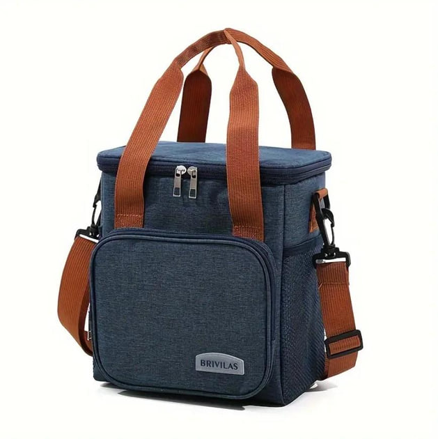 Термосумка сумка холодильник LY-943 для кемпінгу та роботи з ручкою через плече ∙ Сумка-холодильник з одним відсіком LY-943 - мініатюра 8