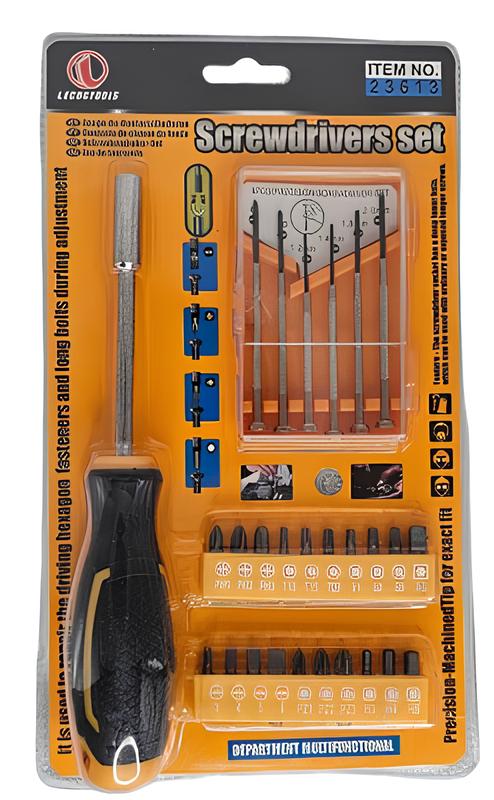 Набір викруток з різними насадками Screwdriver Set 13776-2 ∙ Викрутки Set 13776-2 з комплектом змінних насадок