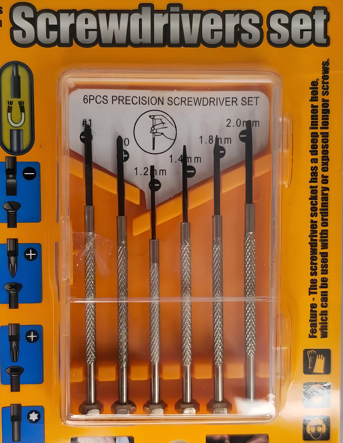 Набір викруток з різними насадками Screwdriver Set 13776-2 ∙ Викрутки Set 13776-2 з комплектом змінних насадок - мініатюра 2