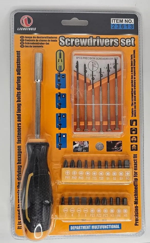 Набір викруток з різними насадками Screwdriver Set 13776-2 ∙ Викрутки Set 13776-2 з комплектом змінних насадок - мініатюра 3