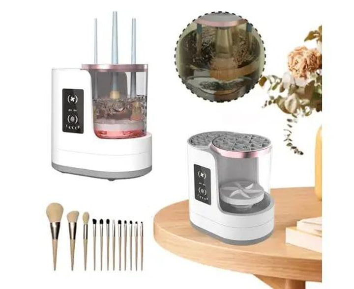 Швидке очищення та сушіння пензлів за 30 секунд XL-1321 ∙ Очисник пензлів для макіяжу XL-1321 - мініатюра 2