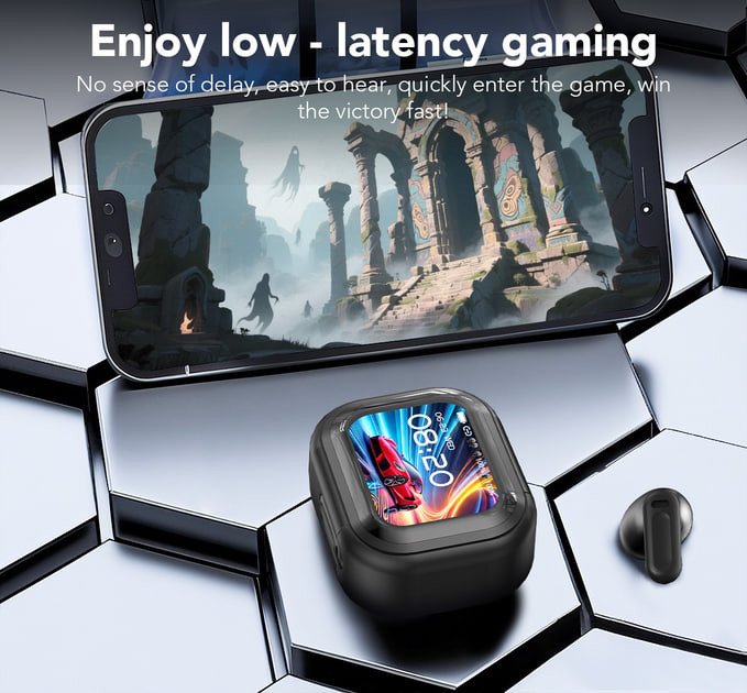 Навушники HTC NE20 AI з функцією перекладу в режимі реального часу ∙ Бездротові інтелектуальні навушники HTC NE20 AI - мініатюра 6