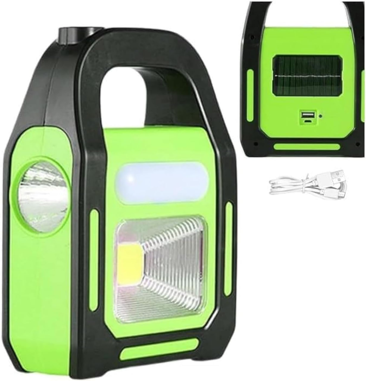 Ліхтар BL-925 акумуляторний з сонячною панеллю ∙ Багатофункціональний компактний світлодіодний ліхтар BL-925 - мініатюра 6