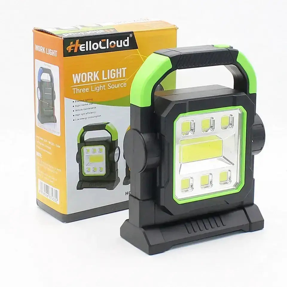 Багатофункціональний світлодіодний ліхтар 3 в 1 HC-7078B ∙ Ліхтар LED на сонячній батареї HC-7078B