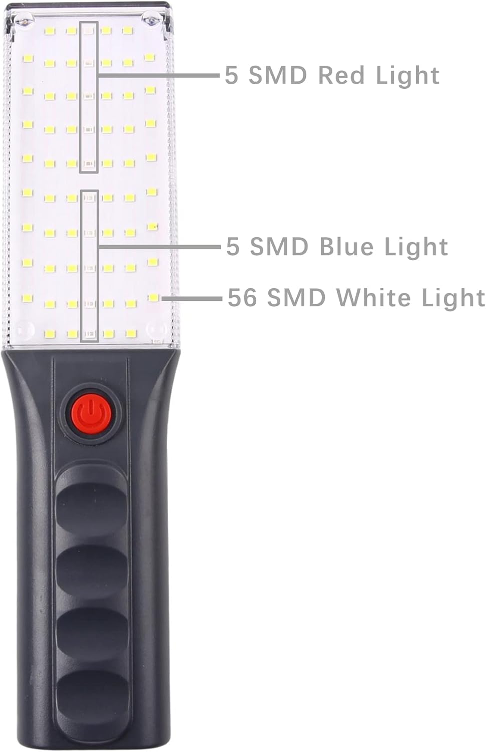Портативний світлодіодний ліхтарик TORCH ZJ-1258 з гачком для підвішування ∙ Світлодіодний ліхтарик ZJ-1258 - мініатюра 2