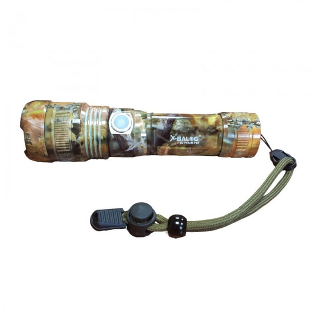 Ліхтарик ручний тактичний Bailong BL-P512M-P90 ∙ Ручний ліхтар акумуляторний BL-P512M-P50 - мініатюра 2