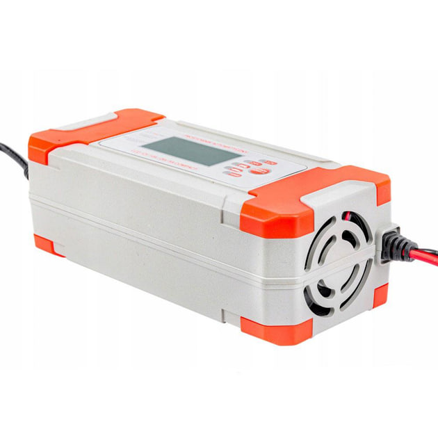 Універсальний зарядний пристрій BC 8A 12V/24V для автомобільних та мотоциклетних акумуляторів ∙ Зарядний пристрій для акумулятора BATTERY CHARGER 8A 12V/24V - мініатюра 3