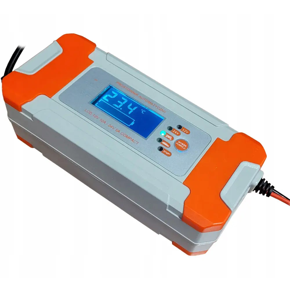 Універсальний зарядний пристрій BC 8A 12V/24V для автомобільних та мотоциклетних акумуляторів ∙ Зарядний пристрій для акумулятора BATTERY CHARGER 8A 12V/24V - мініатюра 4