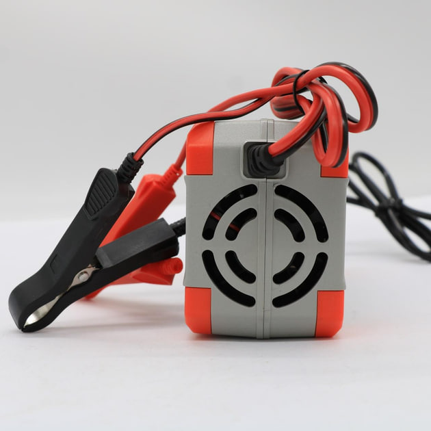 Універсальний зарядний пристрій BC 8A 12V/24V для автомобільних та мотоциклетних акумуляторів ∙ Зарядний пристрій для акумулятора BATTERY CHARGER 8A 12V/24V - мініатюра 6