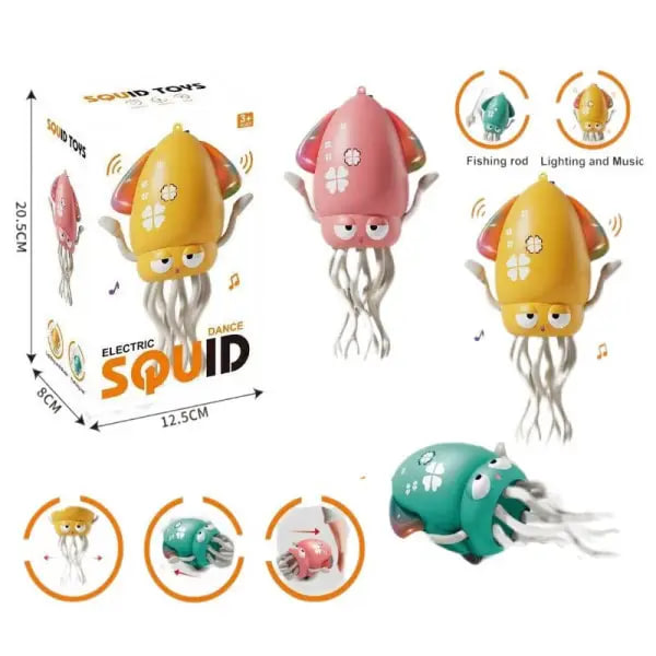 Танцюючий восьминіг Squid Toys Dance 158-21C ∙ Іграшка Танцюючий кальмар 158-21C - мініатюра 7