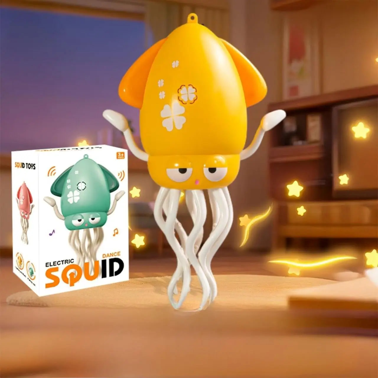 Танцюючий восьминіг Squid Toys Dance 158-21C ∙ Іграшка Танцюючий кальмар 158-21C - мініатюра 8