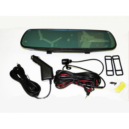 Автомобільний відеореєстратор - дзеркало DVR 138W з камерою заднього виду - мініатюра 3