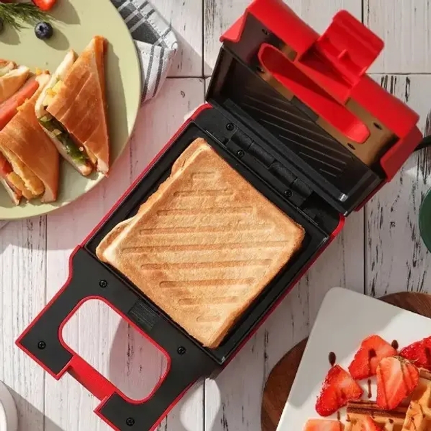 Електрична сандвіч-машина Breakfast Machine ∙ Сандвіч-машина Breakfast Machine 600 Вт 2 сандвічі - мініатюра 3
