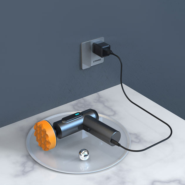 Бездротова полірувальна машинка Lesko LY-02 для автомобілів ∙ Акумуляторна полірувальна машинка для авто Lesko LY-02 - мініатюра 5